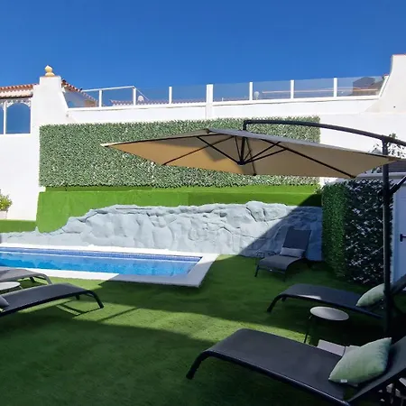 Paraiso-luxury With Heated Pool * Costa Adeje (Tenerife)